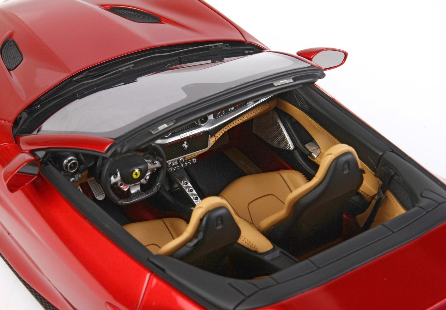 BBR 1/18 Ferrari Portofino M Spider-Red Fuoco-40pcs limited