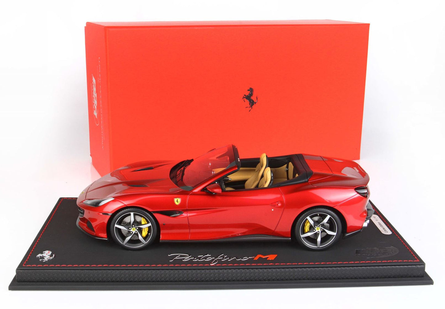 BBR 1/18 Ferrari Portofino M Spider-Red Fuoco-40pcs limited