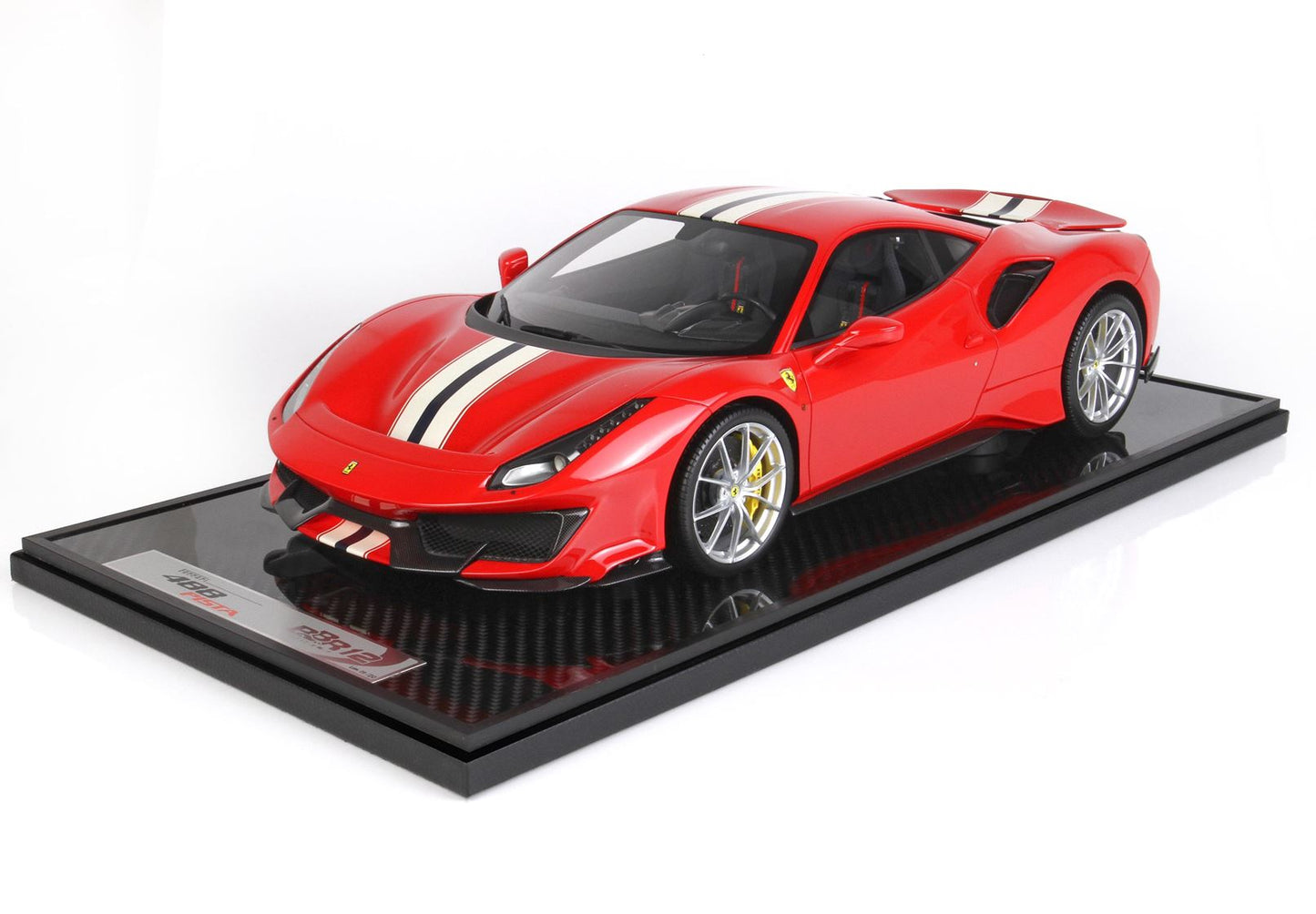 BBR 1/12 Ferrari 488 Pista Red Corsa -Limited Edition - 20pcs