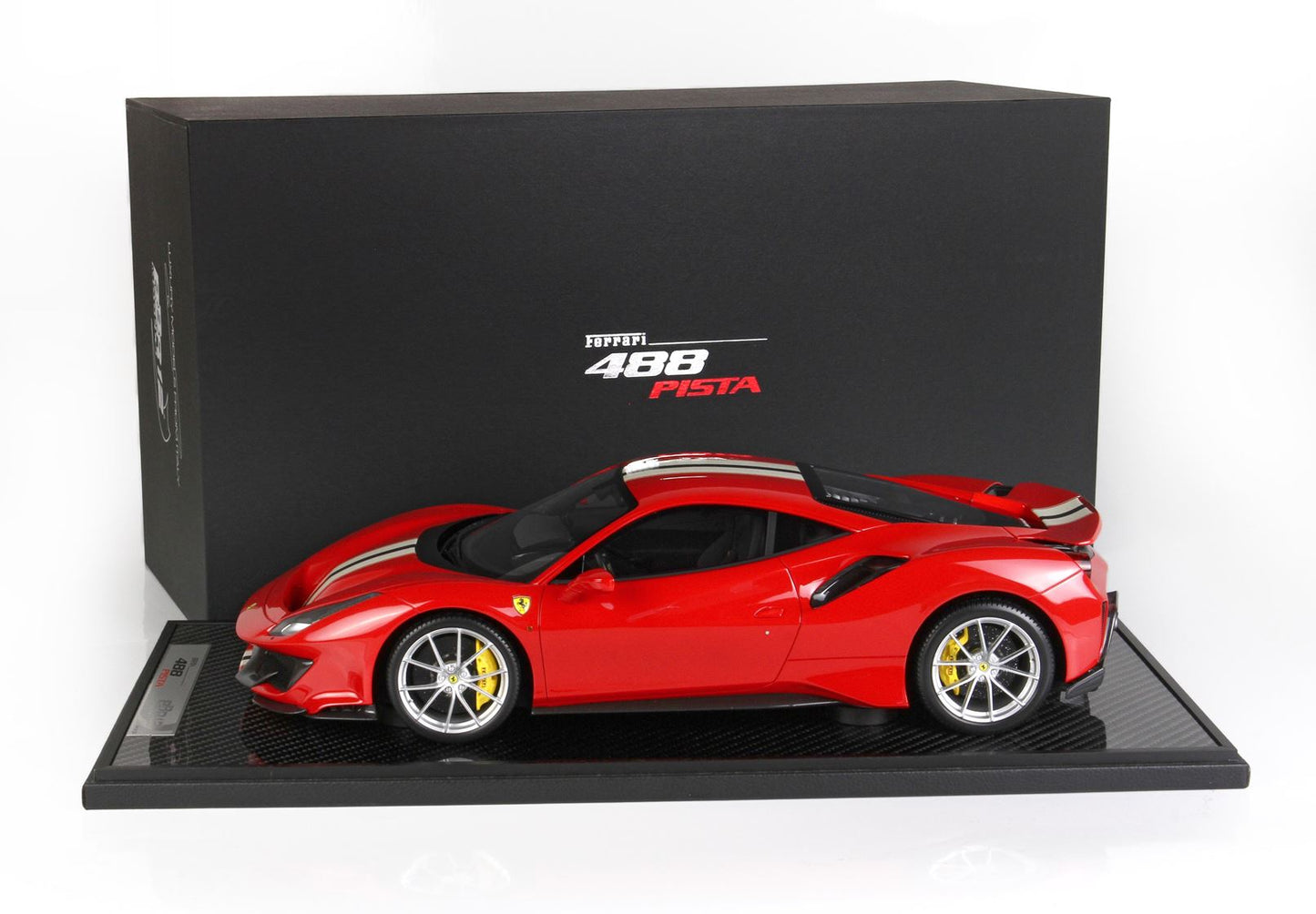 BBR 1/12 Ferrari 488 Pista Red Corsa -Limited Edition - 20pcs