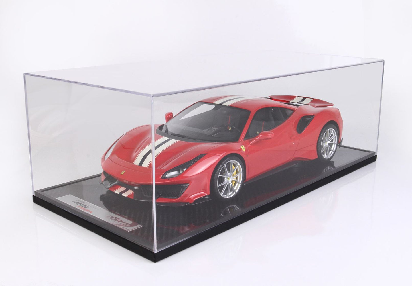 BBR 1/12 Ferrari 488 Pista Red Corsa -Limited Edition - 20pcs