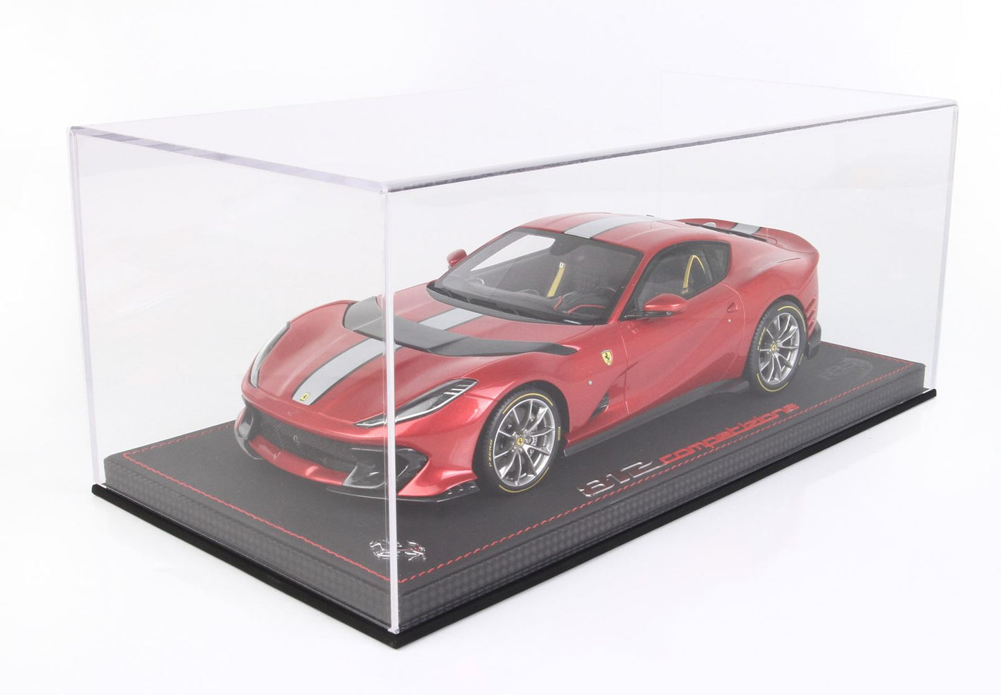 BBR 1/18 Ferrari 812 Competizione 2021-Metallic Red Imola- Limited 48pcs