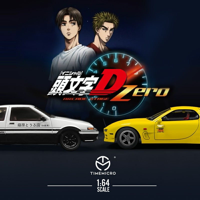 Time Micro 1:64 Toyota Ae86.sports Car Diecast Model Car Alloy Simulation Vehicle Model Adult Collection Model Series - Railed/motor/cars/bicycles