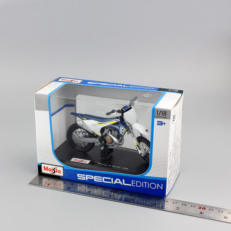 1/18 Maisto KTM Husqvarna FC 450 diecast Motocross race motorcycle model