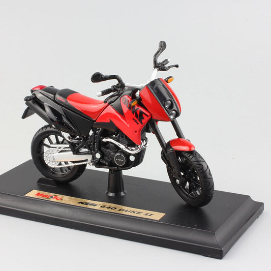 1/18 Maisto KTM 640 Duke II Motorcycle Diecasts model bike Supermoto Enduro toys