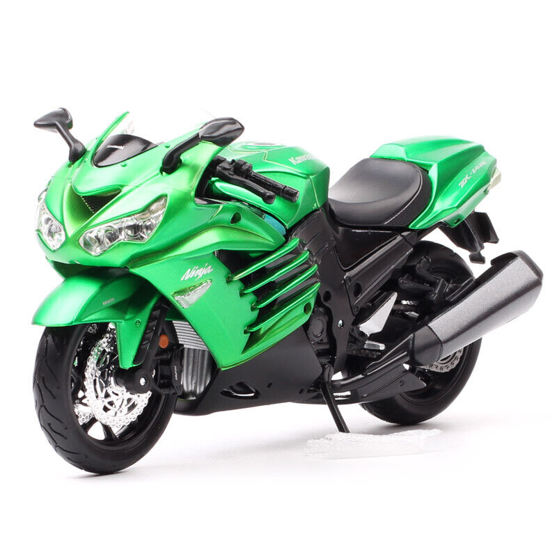 Maisto Assembly line 1/12 scale Kawasaki Ninja ZX-14 Motorcycle model DIY Toys