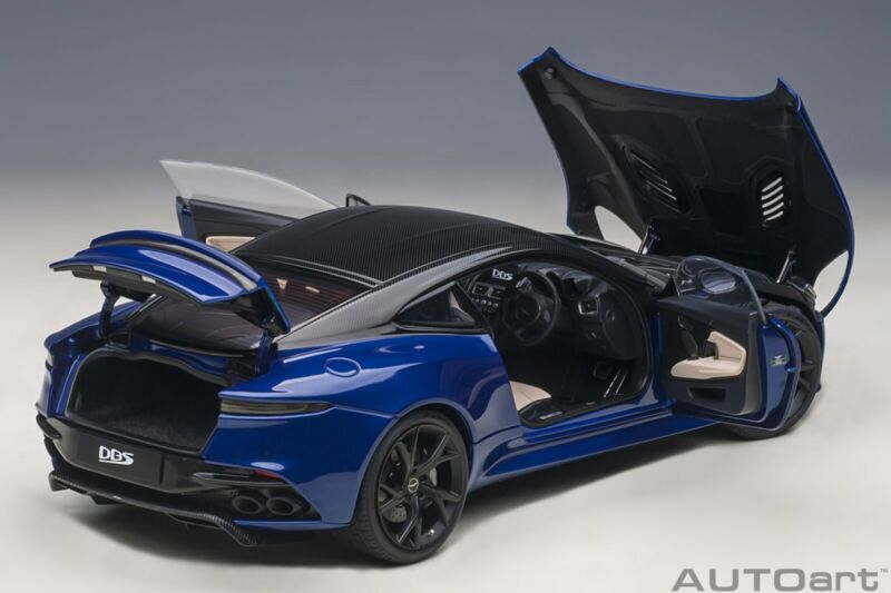 1/18 Autoart Aston Martin DBS Superleggera Zaffre Blue
