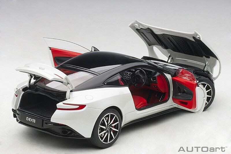 1/18 Autoart ASTON MARTIN DB11 MORNING FROST WHITE