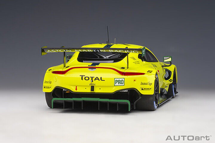 1/18 AUTOart Aston Martin Vantage GTE Le Mans Pro 2018 #97 Yellow 81809