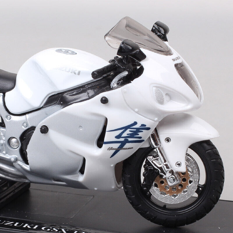 1/18 Scale Maisto Suzuki GSX 1300R Hayabusa Diecast Model Motorcycle