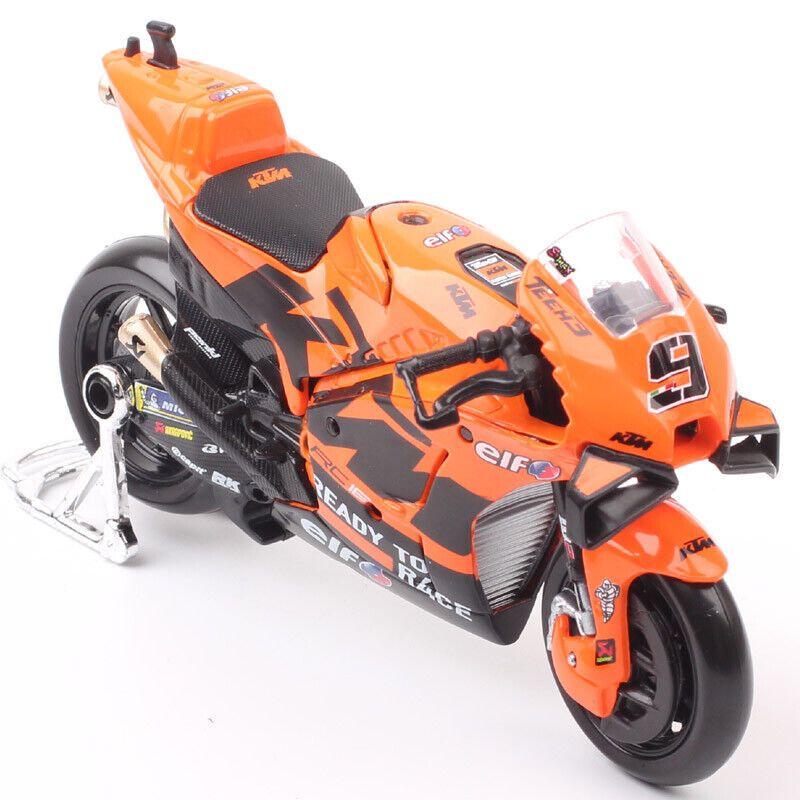 Maisto 1/18 2021 KTM RC16 Racing #9 Danilo Petrucci Motorcycle Model Bike MotoGP