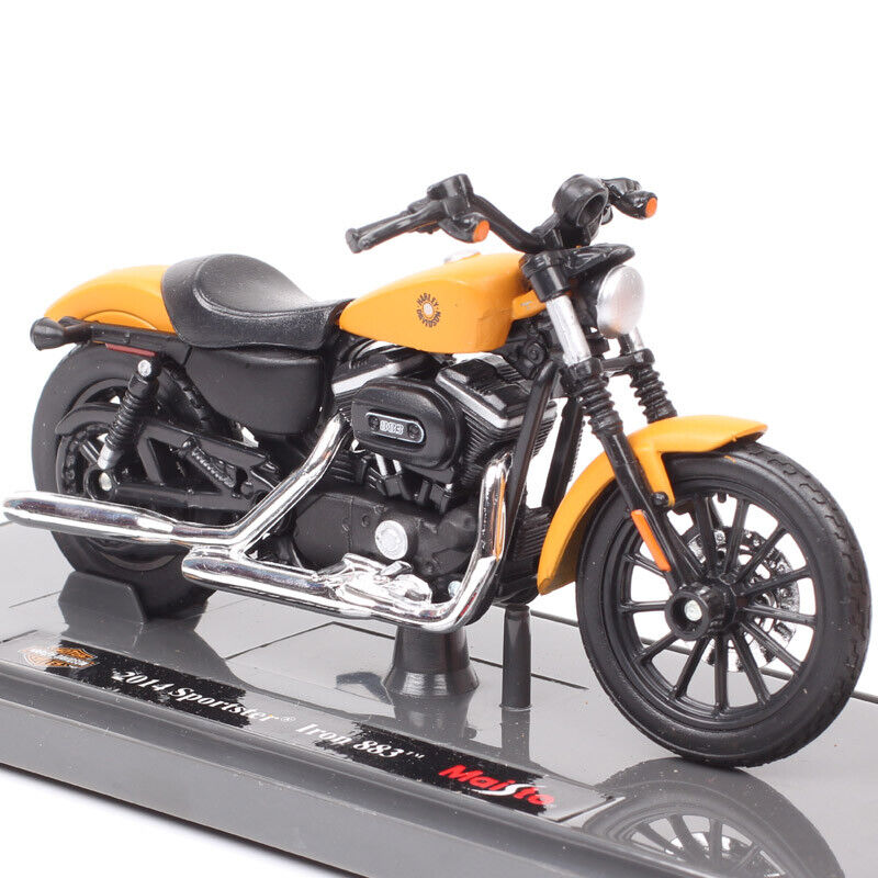 1/18 Scale Maisto 2014 HD Harley Sportster Iron 883 Diecast Toy model motorcycle