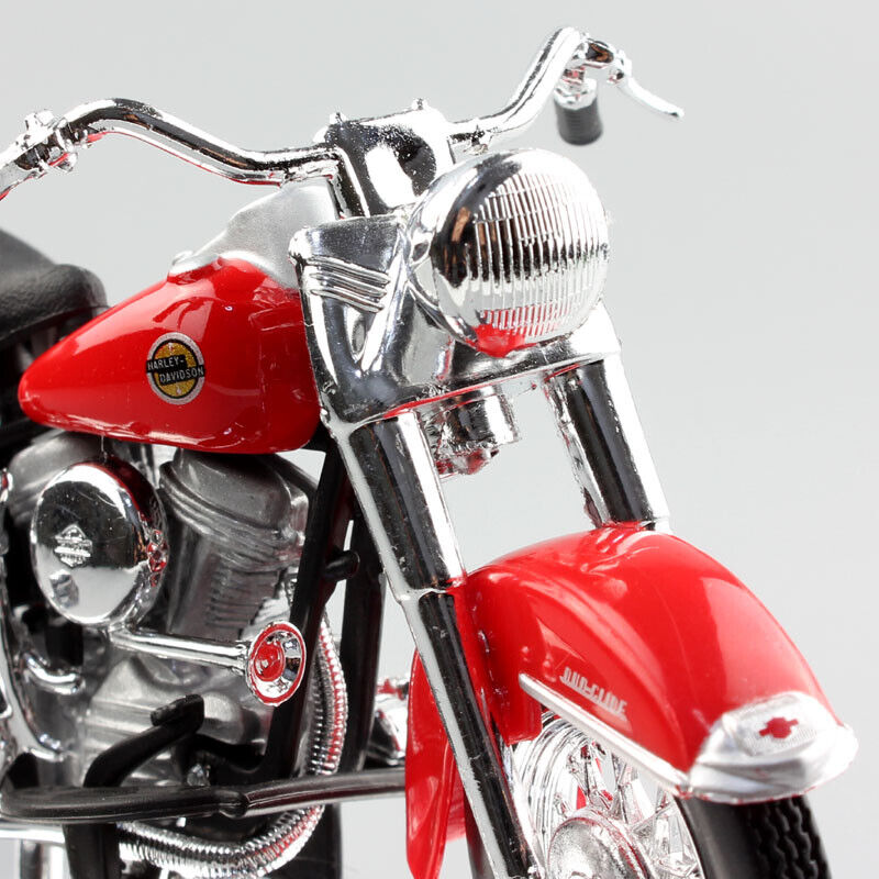 1/18 Maisto 1958 Harley FLH Duo Glide bike Panhead Diecast Model Motorcycle