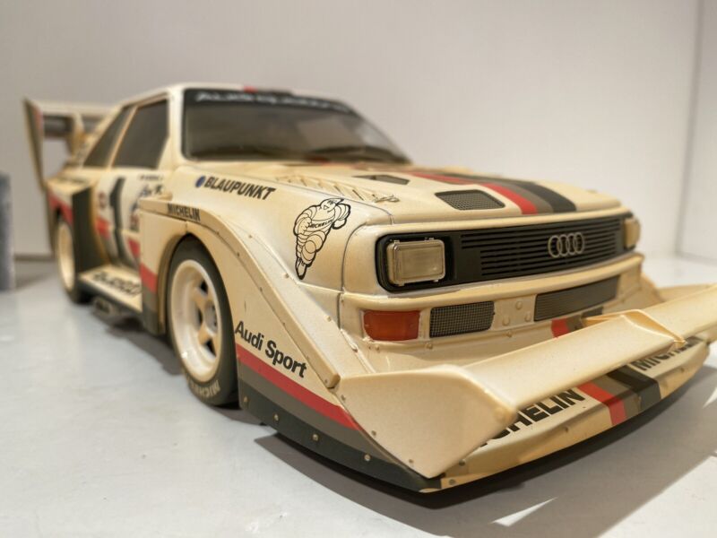 CMR 1/18 AUDI S1 PIKES PEAK 1987 W. ROHRL "DIRTY VERSION" #1