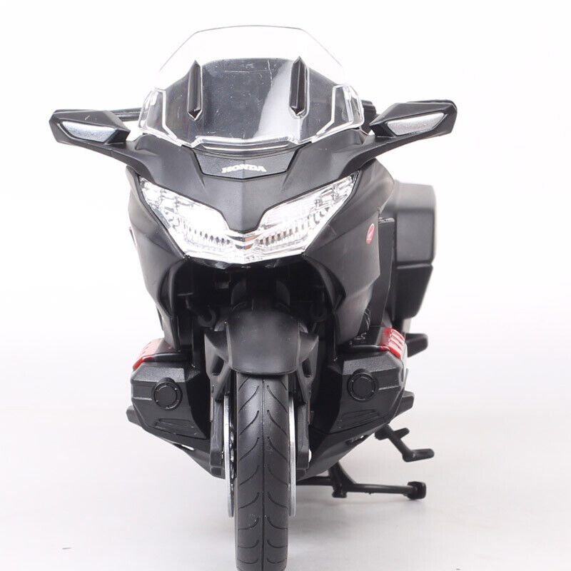 1/12 Welly Big Honda Gold Wing Motorcycle Toy Model Touring Bike Cruiser Matte