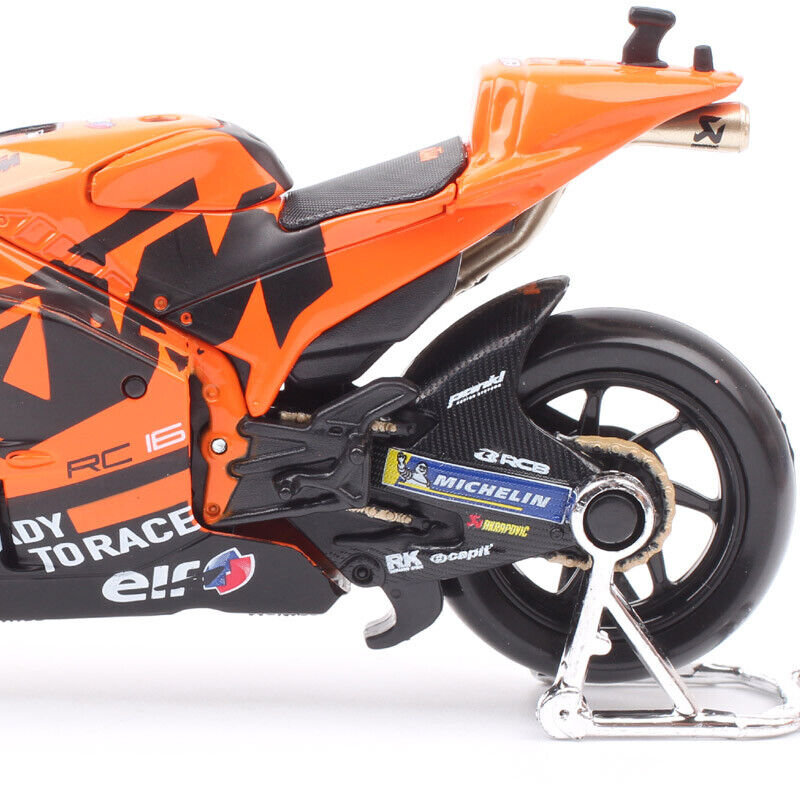 Maisto 1/18 2021 KTM RC16 Racing #9 Danilo Petrucci Motorcycle Model Bike MotoGP