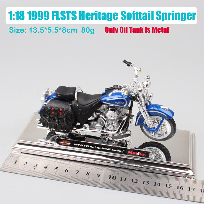 1/18 Maisto 1999 Harley Heritage Softail Springer Diecast model motorcycle