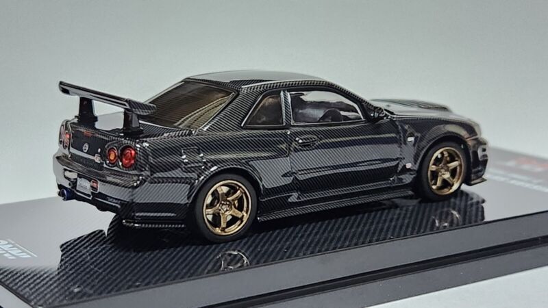 Inno64 1/64 Nissan Skyline GT-R R34 Z-Tune Full Carbon Malaysia Diecast Expo 2023