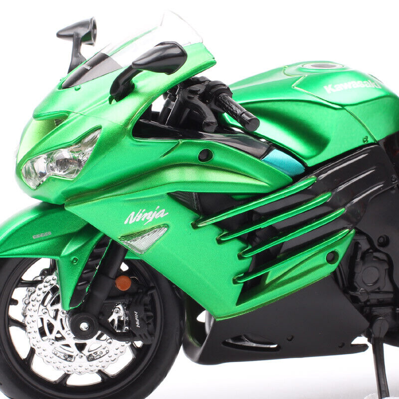 Maisto Assembly line 1/12 scale Kawasaki Ninja ZX-14 Motorcycle model DIY Toys