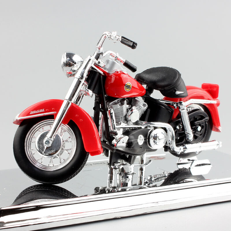 1/18 Maisto 1958 Harley FLH Duo Glide bike Panhead Diecast Model Motorcycle