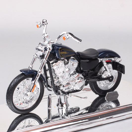 1/18 Maisto 2012 Harley XL 1200V SEVENTY-TWO 72 Model Motorcycle Chorme Blue