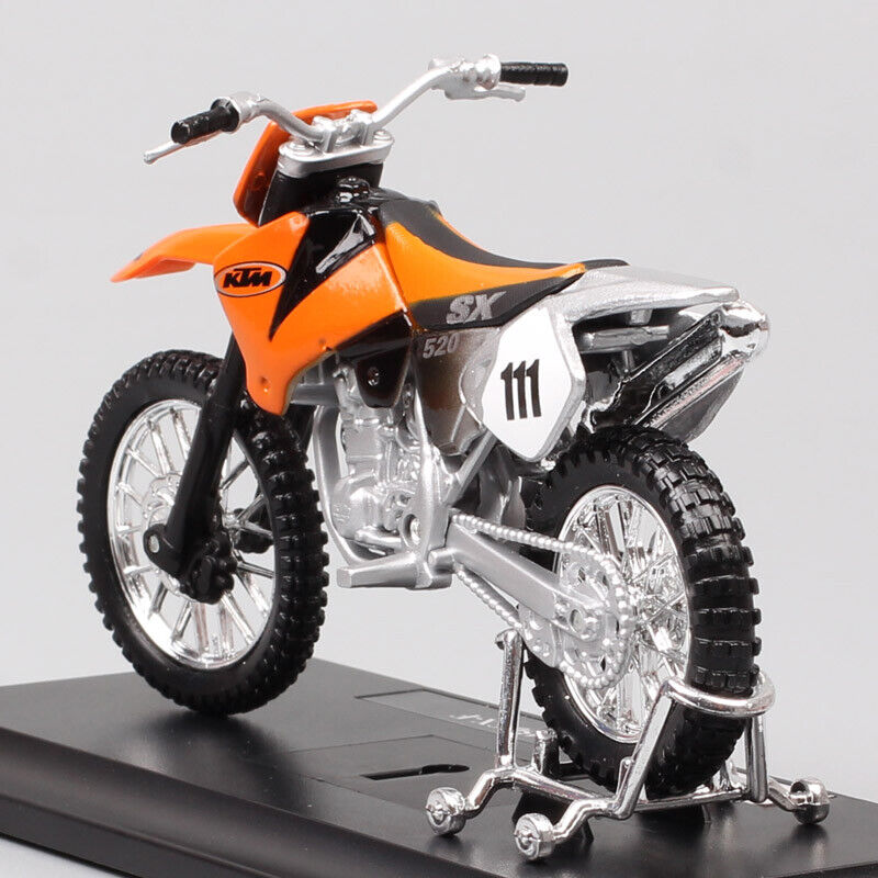 1/18 Maisto KTM 520 SX dirt Motorcycle model bike Motocross Diecasts Toy