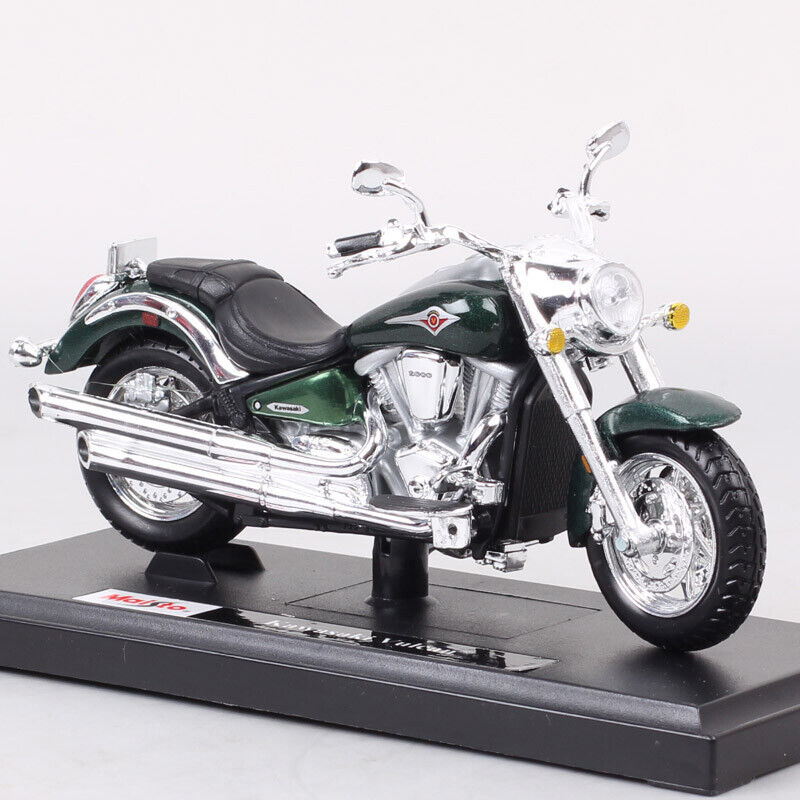 1/18 Maisto Kawasaki Vulcan 2000 Classic Cruiser Bike Diecast Motorcycle Model