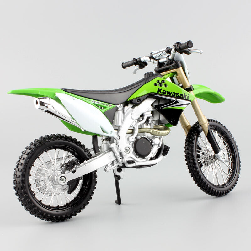 Maisto Assembly 1/12 Kawasaki KX450F dirt motocross Motorcycle model DIY bike