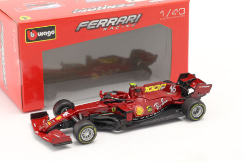 2020 C. Leclerc Ferrari SF1000 #16 1000th GP Ferrari Tuscany GP F1 1/43 Bburago