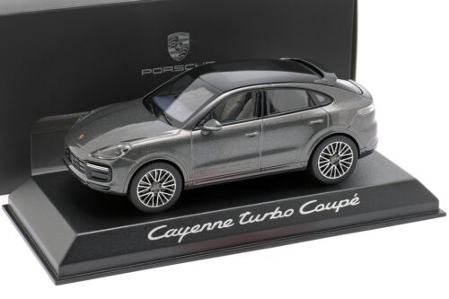 Porsche Cayenne Turbo Coupe built 2019 Dark Grey Metallic 1/43 Norev