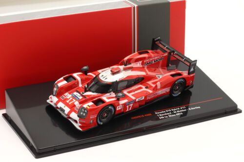 2015 Porsche 919 Hybrid #17 2nd 24h LeMans Bernhard, Hartley, Webber 1/4343 Ixo