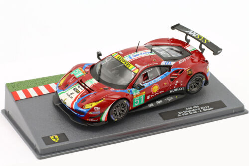 2017 Ferrari 488 GTE #51 6h Silverstone Draw, Pier Guidi 1/43 Altaya