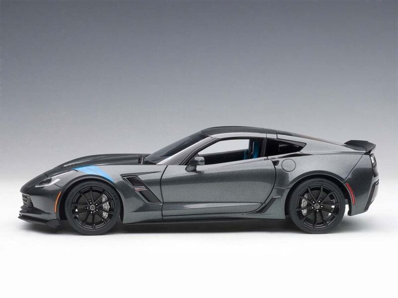 2017 CHEVROLET CORVETTE C7 GRAND SPORT WATKINS GLEN GRAY 1:18 BY AUTOart 71272