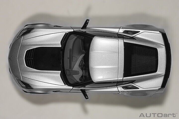 2016 CHEVROLET CORVETTE C7 Z06 BLADE SILVER 1:18 by AUTOart 71269