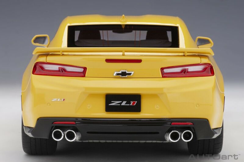 Autoart Chevrolet Camaro ZL1 2017 Bright Yellow in 1/18 Scale New Release!