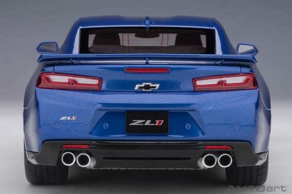 Autoart Chevrolet Camaro ZL1 2017 Hyper Blue Metallic 1/18 Scale New Release!