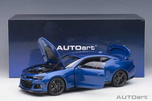 Autoart Chevrolet Camaro ZL1 2017 Hyper Blue Metallic 1/18 Scale New Release!