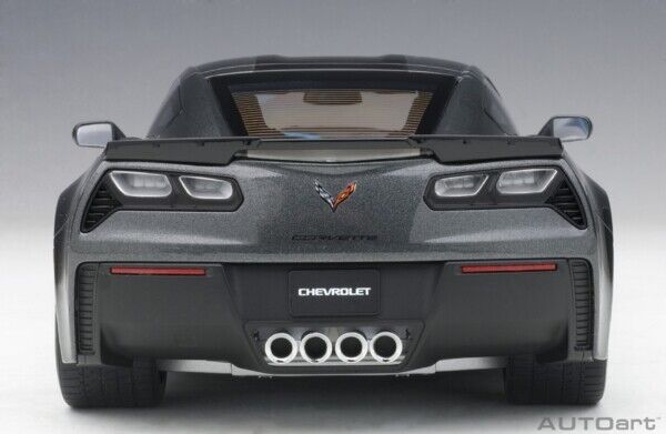 Autoart Chevrolet Corvette C7 Grand Sport Watkins Glen Grey Metallic 1/18 Scale