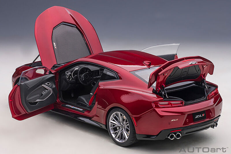 1:18 Chevrolet Camaro ZL1 by AUTOart in Garnet Red Tintcoat 71208