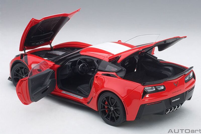 1/18 AUTOart Chevrolet Chevy Corvette C7 Grand Sport (Red with White Stripes) 1/18 AUTOart Chevrolet Chevy Corvette C7 Grand Sport (Red with White Stripes) $259.95 ModelCarsHub