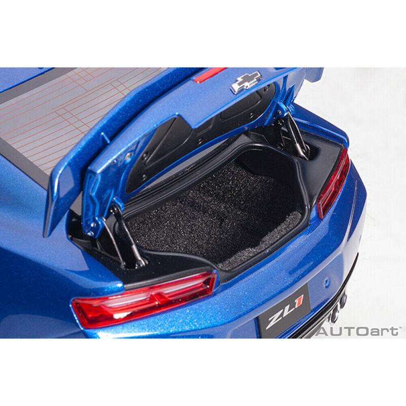 1/18 Chevrolet Camaro ZL1 Hyper Blue Metallic Model Car by AUTOart 71209 $335.95 $671.9 ModelCarsHub