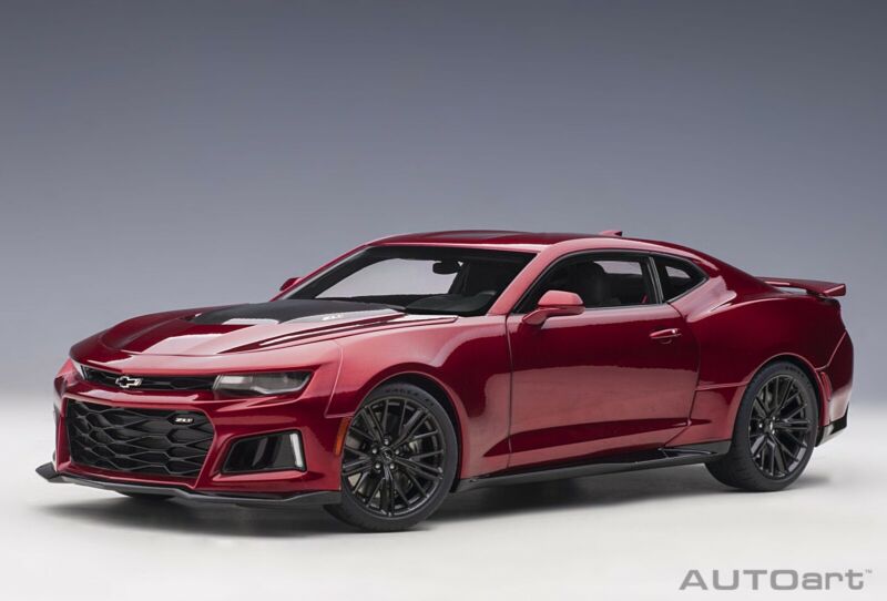Autoart Chevrolet Camaro ZL1 2017 Garmet Red Tintcoat 1/18 Scale New Release!