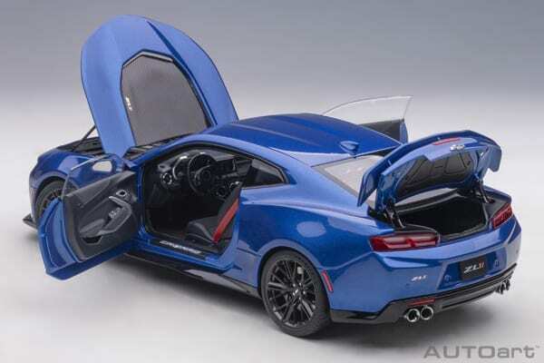 Autoart Chevrolet Camaro ZL1 2017 Hyper Blue Metallic 1/18 Scale New Release!