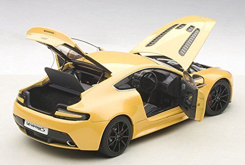 AUTOart 1/18 Aston Martin V12 Vantage S 2015 Yellow Finished Product Model Car