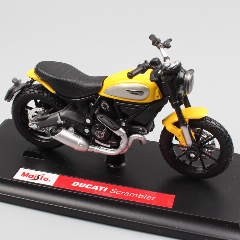 1/18 Maisto Ducati Scrambler bike moto diecast racing motorcycle model $29.95 ModelCarsHub