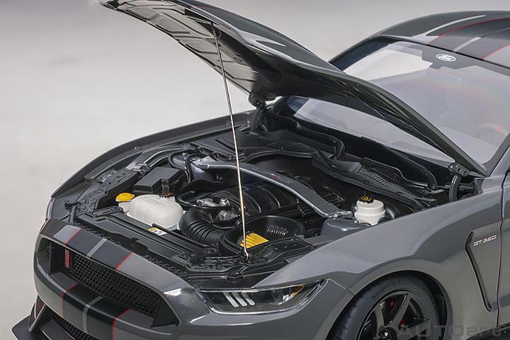 1/18 AutoArt Ford Mustang Shelby GT-350R in Lead Foot Grey 72930 1/18 Ford Mustang Shelby GT-350 R in Lead Foot Grey AutoArt # 72930 ${sh$op-name} $479.95