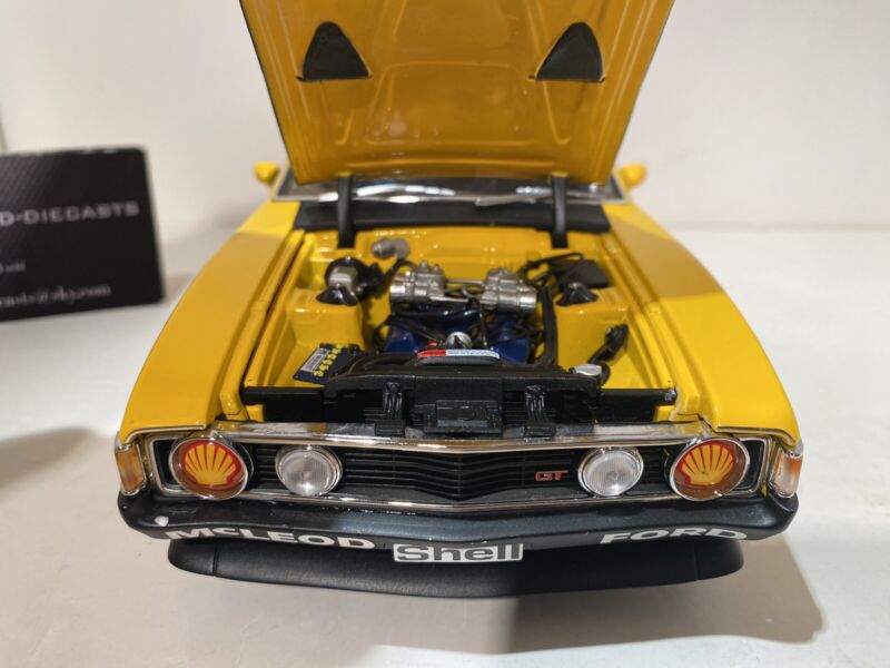 AUTOART 1:18 FORD FALCON XA RACE CAR 1973 GOSS/BARTLETT #5 87314 SHELL VERY RARE