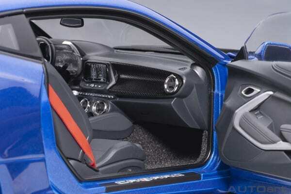 Autoart Chevrolet Camaro ZL1 2017 Hyper Blue Metallic 1/18 Scale New Release!