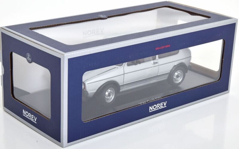 VOLKSWAGEN Golf MkI GTi 1976 Silver - 1/18 - NOREV