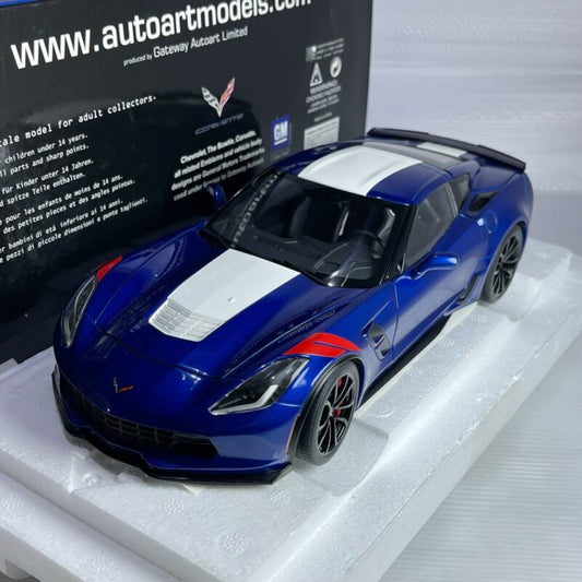 1/18 Autoart Chevrolet Corvette Grand Sport Red Fender 71275
